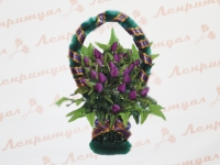 Корзина средняя "Тюльпаны" 08007